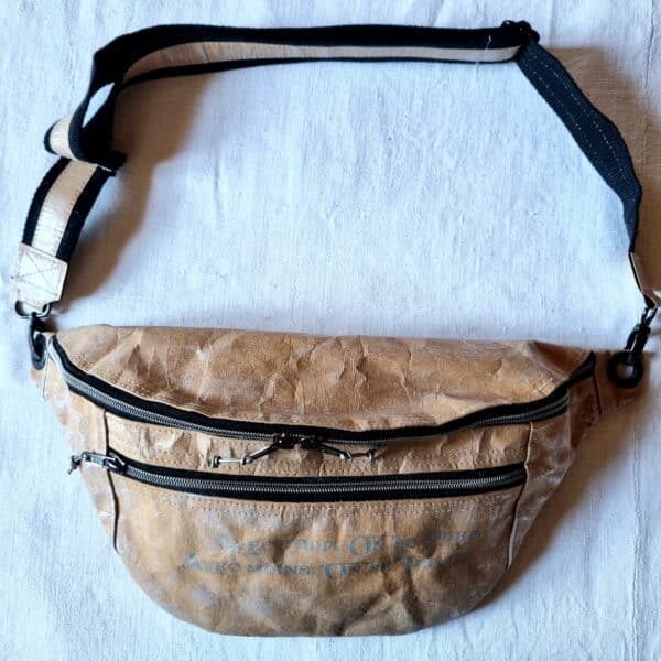 Sac banane XL kraft naturel